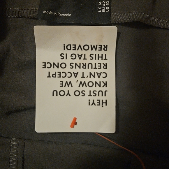 ASOS Grey Halter Mini Dress - Picture 4 of 4